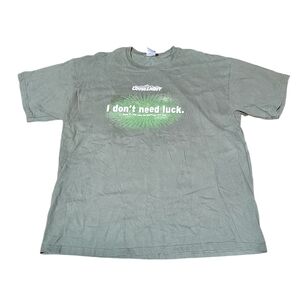 Vintage Coors Light T-Shirt Size XL Green Mens Short Sleeve B58